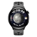 Miniatyrbild 3 av 4: Silikonarmband för Huawei Watch 4/3, GT2, GT3 Pro Svart + Vit M