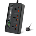 Pikkukuva 1 / 6: Universal Power Strip pikalatauksella - BKL-04 Musta