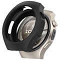 Pikkukuva 5 / 6: Yhteensopiva Huawei Watch 5 (42 mm) silikonisuojakuori – Suojaa naarmuilta Musta