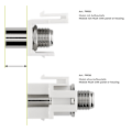 Miniatyrbild 8 av 8: Keystone-modul, SAT/antenn, slätt infälld montering