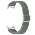 Miniatyrbillede 2 af 4: Xiaomi Mi Band 9/8/NFC Åndbar Nylon Urrem Grøn