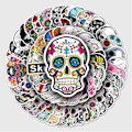 Miniatyrbillede 2 af 6: DIY Sticker Pack - 50 unikke designs Grimasse
