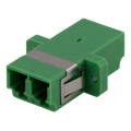 Miniatyrbild 3 av 4: Fiber coupler snap-in, 2xLC-LC, Singlemode, duplex, green
