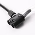 Pikkukuva 3 / 3: Kannettava pyöräpumppu mittarilla - 3235 Matt Black Edition