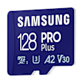 Miniatyrbild 3 av 4: Minneskort Samsung PRO Plus SDXC 128 GB U3 A2 V30 (MB-MD128SA/EU)