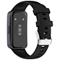 Miniatyrbillede 2 af 9: Silikone urrem til Huawei Band 9 & Band 8 Sort
