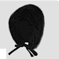Miniatyrbillede 4 af 4: Fleece Trapper hat med øreklapper Sort