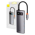 Miniatyrbild 10 av 11: Adapter 5in1 Baseus Hub USB-C till 3x USB 3.0 + HDMI + USB-C PD