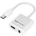 Miniatyrbillede 1 af 5: 2-i-1 USB-C til 3,5 mm hovedtelefonstikadapter med PD 60W hurtigopladning