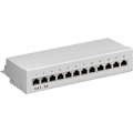 Miniatyrbild 1 av 4: CAT 5e mini-/skrivbordskopplingspanel, 12 portar (1 HE)