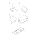 Miniatyrbild 3 av 5: Screen protector Samsung Galaxy S22+ 2.5D tempered glass
