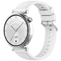 Miniatyrbild 1 av 4: Huawei GT5 / GT5 Pro Textured Silikon Klockarmband Vit