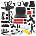 Miniatyrbild 1 av 11: INF Tillbehörskit för GoPro Hero - 50 delar