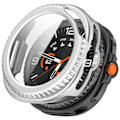 Pikkukuva 5 / 6: Tyylikäs suojakuori Samsung Watch Ultra2:lle ja Watch8 Classicille Hopea