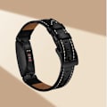 Miniatyrbillede 3 af 4: Premium læderrem til Fitbit Inspire 1/2 HR Brun