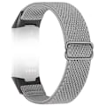 Pikkukuva 1 / 6: Nailonranneke Fitbit Charge 5/6 -kellolle Vaalean harmaa