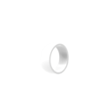 Miniatyrbillede 2 af 6: Universal silikone ring til beskyttelse af originale ringe Hvid 13#28.7*7.9mm