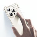 Pikkukuva 3 / 6: Ainutlaatuinen metallikehyskotelo + linssikalvo iPhone 16 Pro Maxille