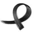 10 st Clip in Hair Extensions Black Black
