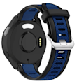 Miniatyrbillede 1 af 3: Silikone Urrem til Garmin Smartwatches Blå+sort 20 mm