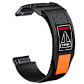 Miniatyrbillede 3 af 5: Quick Release 26mm Vævet Nylonrem til Garmin-ure Sort