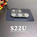 Miniatyrbillede 3 af 3: 3-pak kamera linsebeskytter til Samsung S22 Ultra (sort)
