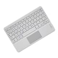 Miniatyrbillede 3 af 3: Trådløst touchpad-tastatur til tablets Hvid M