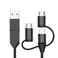 Miniatyrbillede 3 af 5: 60W PD Hurtigopladningskabel til Apple & Android 1M