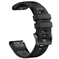 Miniatyrbild 1 av 6: Garmin Fenix 8 Quick Release Strap Svart+grå 51 MM
