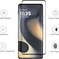 Miniatyrbillede 3 af 4: 2-Pack hærdet glas skærmbeskytter til Motorola Phone Motorola Moto X50 Ultra
