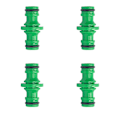 Miniatyrbild 3 av 3: 4-Pack Slangkoppling - Dubbel Pass Plastnippelkoppling