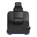 Miniatyrbild 7 av 7: RGB Vertical Stand Meta Officiellt sammärkt Kiwi Design QC03 för Meta Quest 3/Quest 2/Quest PRO Black