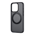 Miniatyrbillede 2 af 6: Telefonetui Baseus SkyRing Magnetic med stativ til iP 14 Pro Max + hærdet glas og rengøringssæt (sort)
