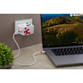 Miniatyrbild 3 av 4: Världsreseladdare AC65PD World USB-A+USB-C PD 65W Jordad
