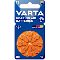 Miniatyrbild 1 av 2: Hörapparatsbatteri 13 / A13 / PR48 8-pack