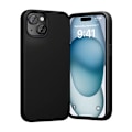Miniatyrbillede 3 af 3: Vention KUFB0-20 Silikone Cover til iPhone 15 Plus (sort)