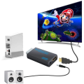Miniatyrbillede 4 af 5: Nintendo Wii til HDMI-adapter - fuld HD 1080p Sort