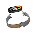 Miniatyrbild 3 av 3: Xiaomi Band 9/8 NFC-rem med metallkontakt Mörkgrå