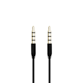 Miniatyrbild 1 av 5: 3,5mm Audiokabel 1m Svart
