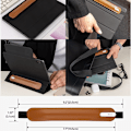 Miniatyrbillede 5 af 5: Apple Pencil-etui, PU-læder penneholder etui til iPad Pencil Brun