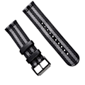 Miniatyrbillede 4 af 4: Nylon urrem til Huawei Watch GT4 Smartwatch 18 mm