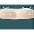 Miniatyrbillede 3 af 5: Polstret kontrol trusse Fake Buttock Briefs Butt Lifter til kvinder Beige XXL