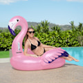 Miniatyrbild 6 av 6: Badmadrass 1.53m x 1.43m Luxury Flamingo