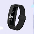 Miniatyrbild 3 av 4: Stilrent vävt magnetband i nylon för Fitbit Inspire 3 Svart