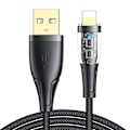 Miniatyrbild 2 av 3: Kabel till USB-A / Lightning / 2,4A / 1,2m Joyroom S-UL012A3 (svart)