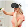 Pikkukuva 3 / 4: Linssinsuoja / kuulokkeiden suojus / joystick-avaimen suojus PlayStation VR2:lle Musta