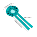 Miniatyrbild 2 av 4: Dubbellagers Satin Elastisk Streamer Sovmössa för Hårvård