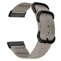 Miniatyrbild 1 av 4: Nylon Canvas Armband för Fitbit Versa 3/Sense Grå