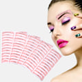 Miniatyrbillede 4 af 4: Øjenbrynsstencils, øjenbrynsformer, øjenbrynsskabelon, DIY makeup skønhedsværktøj hårdt