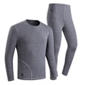 Pikkukuva 1 / 10: Lämpimät Alusvaatteet Miehille - Sähköinen Lämpökerrasto Harmaa 4XL
